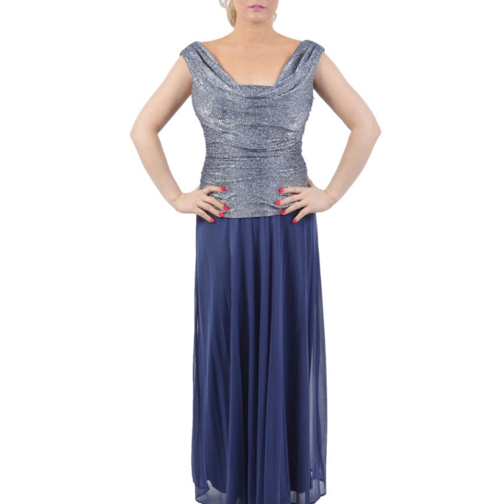 R&M Richards sparkle evening gown
